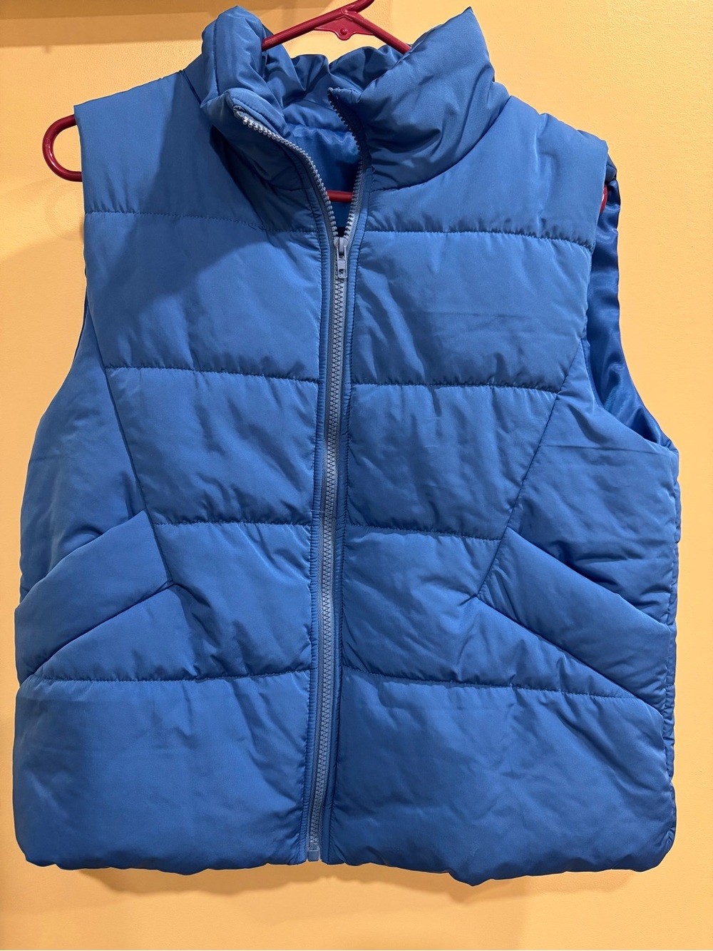 SHEIN Women’s Bright Blue Quilted Puffer Vest